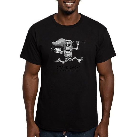 CafePress - Stand Back! T Shirt - Men's Fitted T-Shirt