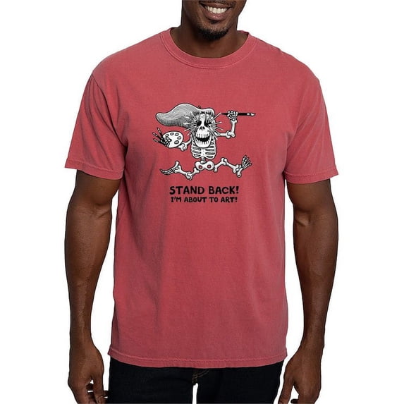 CafePress - Stand Back! T Shirt - Mens Comfort Colors Shirt