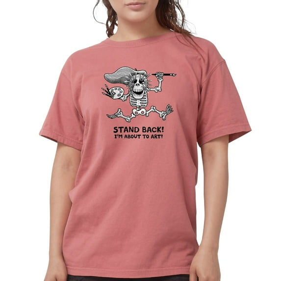 CafePress - Stand Back! T Shirt - Womens Comfort Colors® Shirt