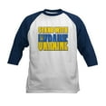 thumbnail image 1 of CafePress - Stand With Ukraine Kids Baseball T Shirt - Kids Cotton Baseball Jersey, 3/4 Sleeve Shirt, 1 of 4