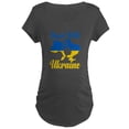 thumbnail image 1 of CafePress - Stand With Ukraine Maternity T Shirt - Maternity Dark T-Shirt, 1 of 3