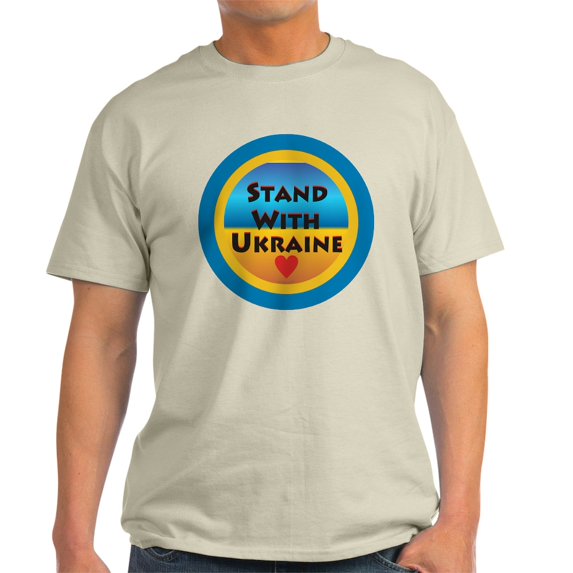 CafePress - Stand With Ukraine Men's Value T Shirt - Men's Classic Graphic T-Shirt