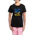 thumbnail image 1 of CafePress - Stand With Ukraine Pajamas - Women's Short Sleeve Print T-Shirt and Pants Dark Cotton Pajama Set, 1 of 7