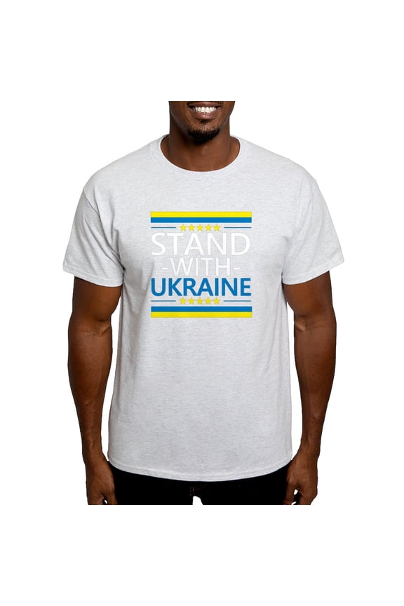 - Stand With Ukraine Support Men's Value T Shirt - Men's Classic Graphic T-Shirt