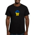 thumbnail image 1 of CafePress - Stand With Ukraine T Shirt - Men's Fitted T-Shirt, 1 of 4