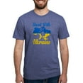thumbnail image 1 of CafePress - Stand With Ukraine T Shirt - Mens Tri-blend T-Shirt, 1 of 4