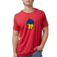 thumbnail image 1 of CafePress - Stand With Ukraine T Shirt - Mens Tri-blend T-Shirt, 1 of 1