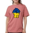 thumbnail image 1 of CafePress - Stand With Ukraine T Shirt - Womens Comfort Colors® Shirt, 1 of 4