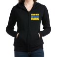 thumbnail image 1 of CafePress - Stand With Ukraine Women's Zip Up Hoodie - Women's Zip Hoodie, 1 of 1
