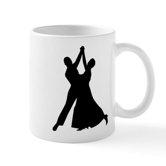 CafePress - Standard Dancing Mug - 11 oz Ceramic Mug - Novelty Coffee Tea Cup