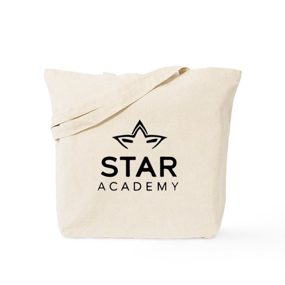 CafePress - Star Academy Logo T Shirt Design Stylish & Inspi - Unisex Canvas Tote Bag, Beige, 1-Piece