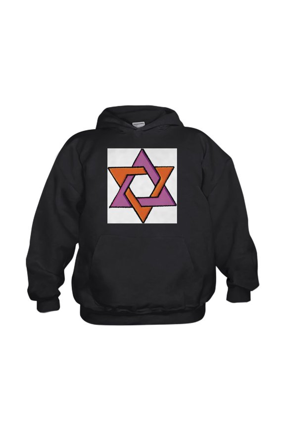 - Star Of David - Kids Hooded Sweatshirt, Classic Hoodie