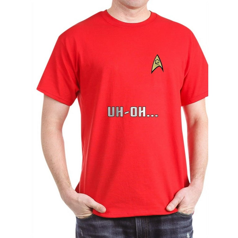Star trek red shirt t shirt sales