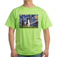 thumbnail image 1 of CafePress - Starry Night Border Collie Light T Shirt - Light T-Shirt - CP, 1 of 4