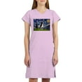 thumbnail image 1 of CafePress - Starry Night & Boston - Women's Nightshirt, 1 of 4