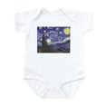 thumbnail image 1 of CafePress - Starry Night By Vincent Van Gogh Body Suit - Baby Light Bodysuit, Size Newborn - 24 Months, 1 of 4
