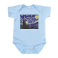 thumbnail image 1 of CafePress - Starry Night By Vincent Van Gogh Body Suit - Baby Light Bodysuit, Size Newborn - 24 Months, 1 of 4