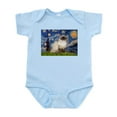 thumbnail image 1 of CafePress - Starry Night Himalayan Cat Infant Bodysuit - Baby Light Bodysuit, Size Newborn - 24 Months, 1 of 4