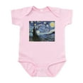 thumbnail image 1 of CafePress - Starry Night Vincent Van Gogh Body Suit - Baby Light Bodysuit, Size Newborn - 24 Months, 1 of 4