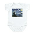 thumbnail image 1 of CafePress - Starry Night Vincent Van Gogh Body Suit - Baby Light Bodysuit, Size Newborn - 24 Months, 1 of 4
