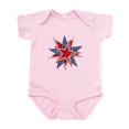 thumbnail image 1 of CafePress - Stars And Stripes Starburst Body Suit - Baby Light Bodysuit, Size Newborn - 24 Months, 1 of 4