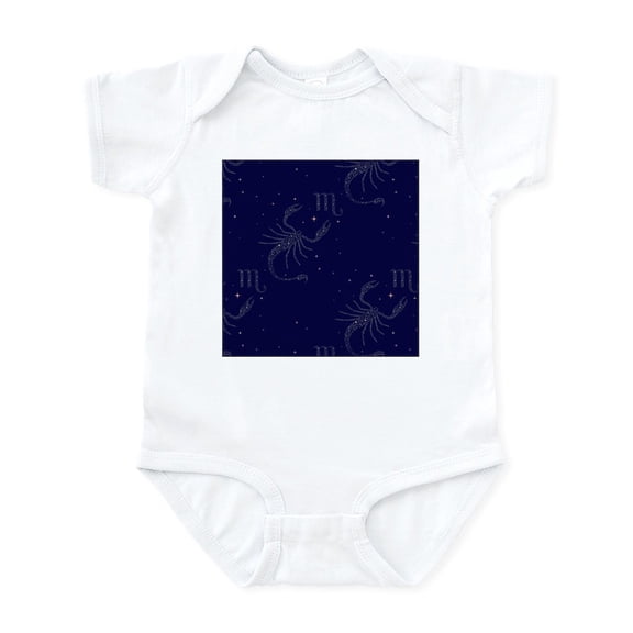 CafePress - Stars Scorpio Body Suit - Baby Light Bodysuit, Size Newborn - 24 Months