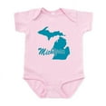 thumbnail image 1 of CafePress - State Michigan Infant Bodysuit - Baby Light Bodysuit, Size Newborn - 24 Months, 1 of 4