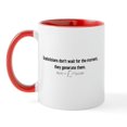 thumbnail image 1 of CafePress - Statisticians Don't Wait For The Moment ... Mug - 11 oz Ceramic Mug - Novelty Coffee Tea Cup, 1 of 6