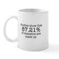 thumbnail image 1 of CafePress - Statistics Mug - 11 oz Ceramic Mug - Novelty Coffee Tea Cup, 1 of 3