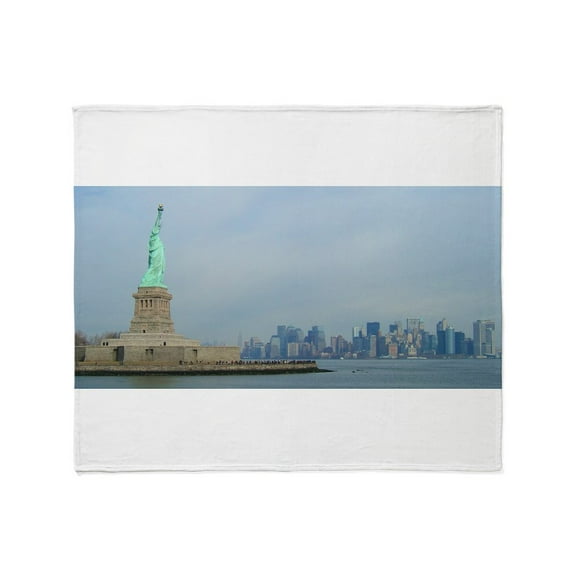 CafePress - Statue Of Liberty New York Pro Pho Throw Blanket - Soft Fleece Throw Blanket, 50"x60" for All Ages