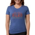 thumbnail image 1 of CafePress - Stay At Home Hero T Shirt - Womens Tri-blend T-Shirt, 1 of 1