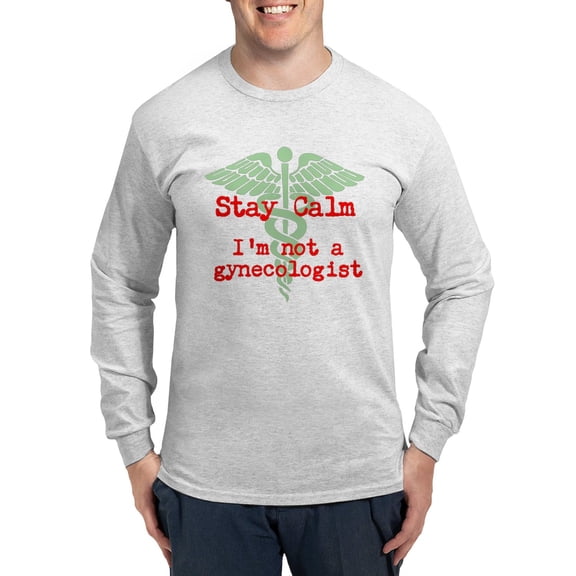 CafePress - Stay Calm: I Have No Idea What I'm Doing Long Slee - Unisex Cotton Long Sleeve T-Shirt