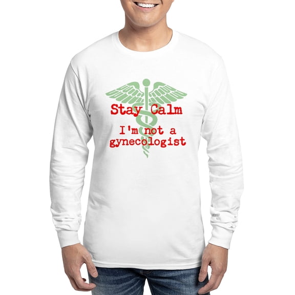 CafePress - Stay Calm: I Have No Idea What I'm Doing Long Slee - Unisex Cotton Long Sleeve T-Shirt