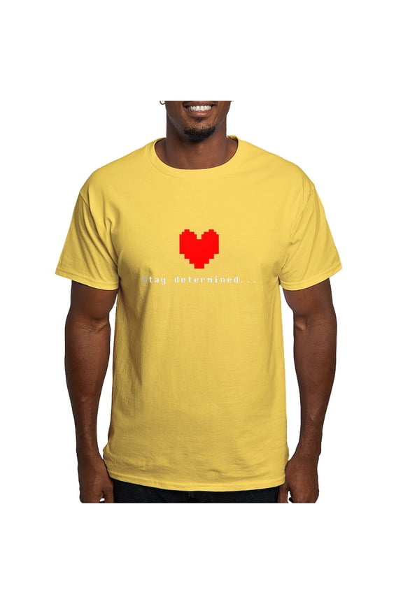 - Stay Determined Undertale T Shirt - Men's Classic Graphic T-Shirt