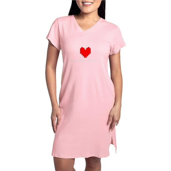 CafePress - Stay Determined Undertale T Shirt - Women's Nightshirt