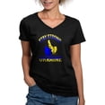 thumbnail image 1 of CafePress - Stay Strong Ukraine Support Ukraine T Shirt - Women's V-Neck Dark T-Shirt, 1 of 4