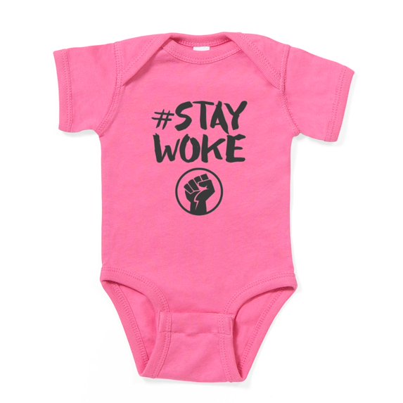 CafePress - Stay Woke Black Lives Matter Body Suit - Cute Infant Bodysuit Baby Romper - Size Newborn - 24 Months