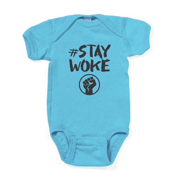 CafePress - Stay Woke Black Lives Matter Body Suit - Cute Infant Bodysuit Baby Romper - Size Newborn - 24 Months