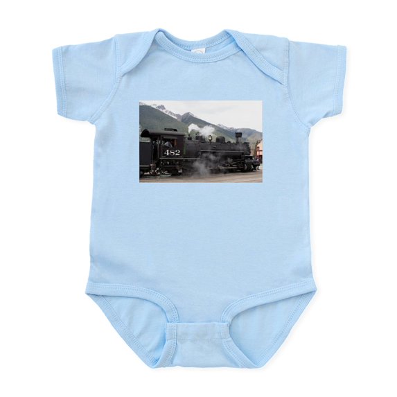 CafePress - Steam Train: Colorado 2 Infant Bodysuit - Baby Light Bodysuit, Size Newborn - 24 Months