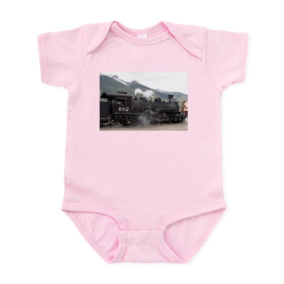 CafePress - Steam Train: Colorado 2 Infant Bodysuit - Baby Light Bodysuit, Size Newborn - 24 Months