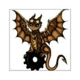 thumbnail image 1 of CafePress - Steampunk Dragon - Square Sticker 3" x 3", 1 of 1
