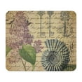 thumbnail image 1 of CafePress - Steampunk Skeleton Key Lilac Seashells Mousepad - Non-slip Rubber Mousepad, Gaming Mouse Pad, 1 of 6