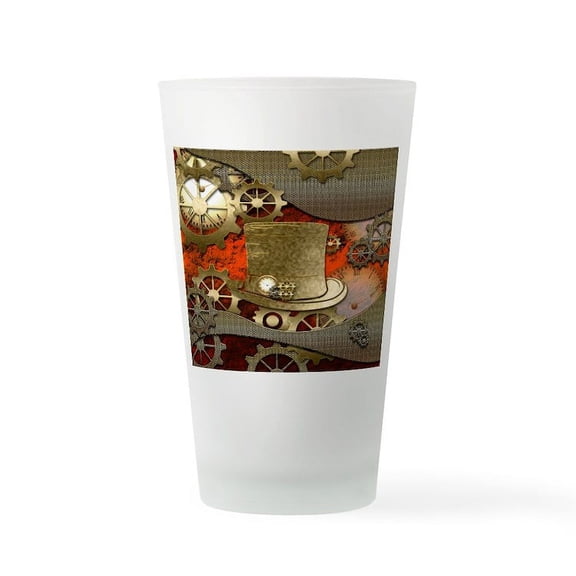 CafePress - Steampunk Witch Hat - Pint Glass, Drinking Glass, 16 oz. CafePress