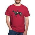 thumbnail image 1 of CafePress - Steelpechase Rider Dark T Shirt - Men's Classic Graphic Cotton T-Shirt, 1 of 4