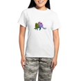 thumbnail image 1 of CafePress - Stegosaurus Pajamas - Women's Short Sleeve Print T-Shirt and Pants Light Cotton Pajama Set, 1 of 7