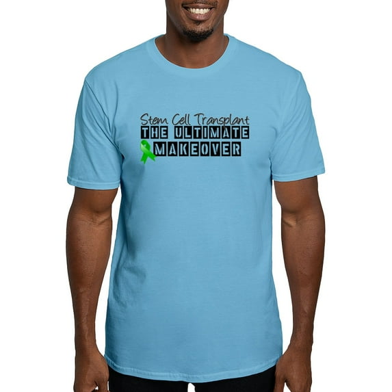 CafePress - Stem Cell Transplant Makeover Fitted T Shirt - Fitted T-Shirt, Vintage Fit Soft Cotton Tee
