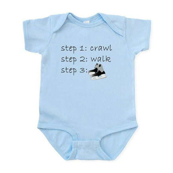 CafePress - Step 3: Skate Infant Bodysuit - Baby Light Bodysuit, Size Newborn - 24 Months
