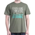 thumbnail image 1 of CafePress - Step Aside Coffee. This Is A Job For Alcohol. T Sh - Men's Classic Graphic Cotton T-Shirt, 1 of 4