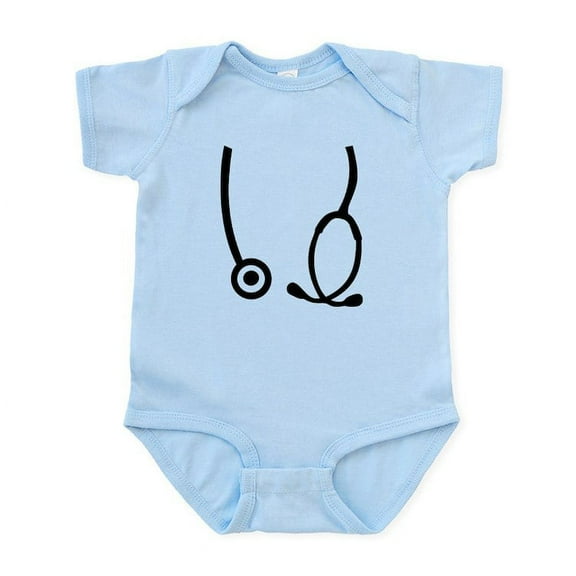 CafePress - Stethoscope Doctor Infant Bodysuit - Baby Light Bodysuit, Size Newborn - 24 Months