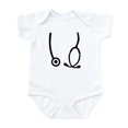 thumbnail image 1 of CafePress - Stethoscope Doctor Infant Bodysuit - Baby Light Bodysuit, Size Newborn - 24 Months, 1 of 4
